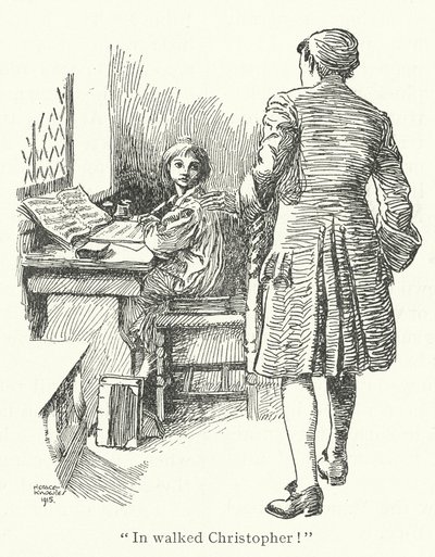 En marche Johann Christoph Bach (litho) - Horace J. Knowles