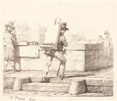 Frontispiece for the portfolio "Croquis Lithographiques par H. Vernet" - Horace Vernet