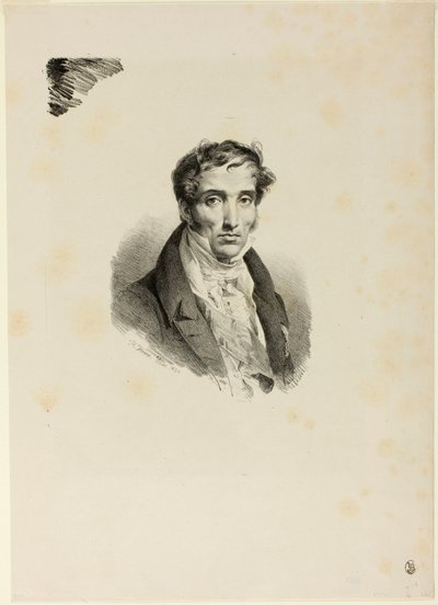 Portrait de Pierre Guérin - Horace Vernet