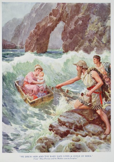 Il les tira, elle et le bébé, en sécurité sur une corniche de roche - Howard Davie