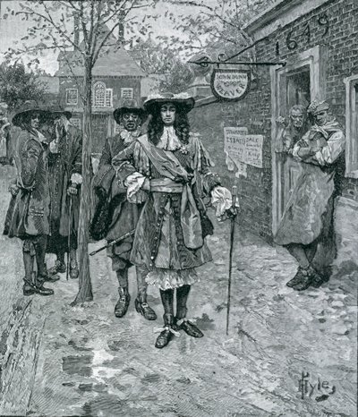 Le gouverneur Andros et le peuple de Boston, gravé par A. Whitney, de Harper