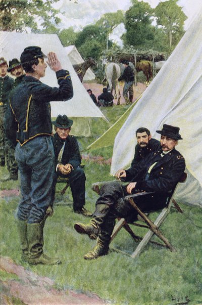 Première rencontre de Sheridan avec Rowand, illustration de 