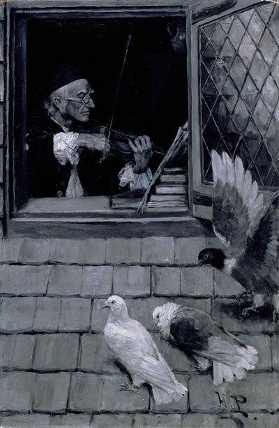 Le vieux violon, 1894 - Howard Pyle