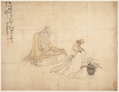 Paysages et figures : Figures - Huang Shen