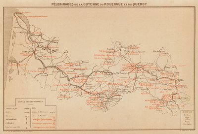 Pèlerinages de la Guyenne du Rouergue et du Quercy - Hubert Clerget