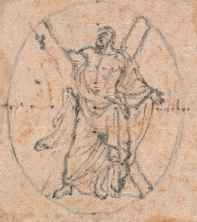 Conception pour une Médaille : Saint André - Hubert Francois Gravelot