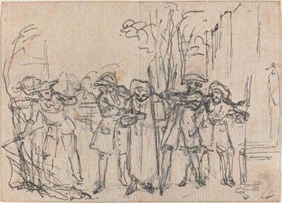 Hob surpris par Sir Thomas avec la lettre de M. Friendly - Hubert Francois Gravelot