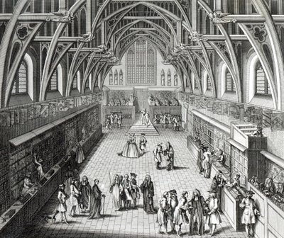 Westminster Hall, le premier jour du trimestre, un poème satirique, 1797 gravé par C. Mosley - Hubert Francois Gravelot