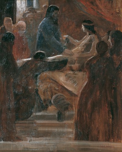 Résurrection de la fille de Jaïrus - Hubert Landa