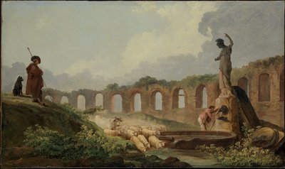 Aqueduc en ruines - Hubert Robert