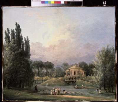 Dans un parc - Hubert Robert