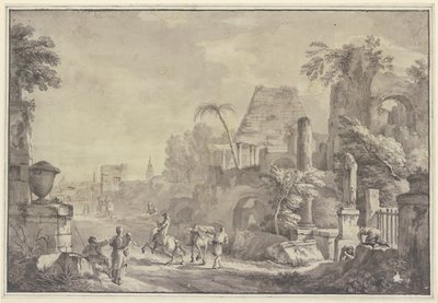 Paysage héroïque - Hubert Robert