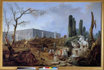 Vue du Bosquet des Bains d