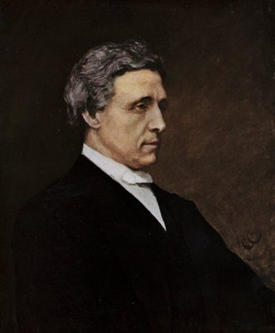 C L Dodgson - Hubert von (after) Herkomer