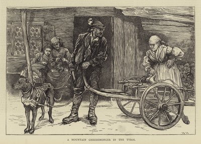Un fromager de montagne au Tyrol - Hubert von Herkomer