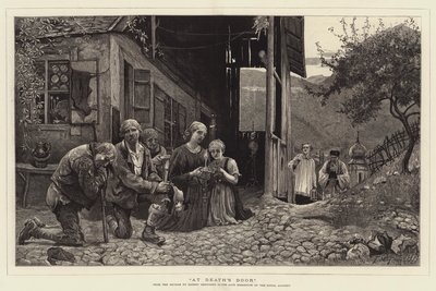 À la porte de la mort - Hubert von Herkomer