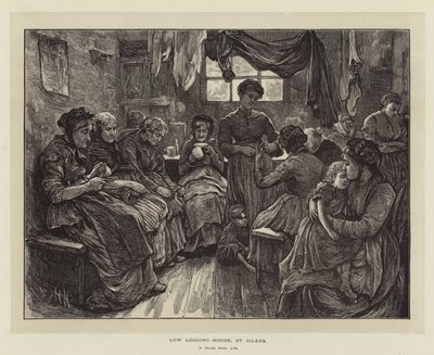 Maison de bas logement, St Giles - Hubert von Herkomer
