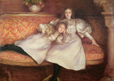 Les filles du baron von Erlanger - Hubert von Herkomer