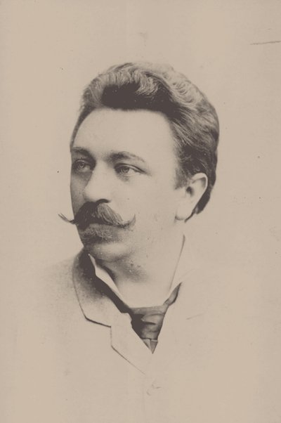 Portrait du compositeur Eugen Hildach - Höffert