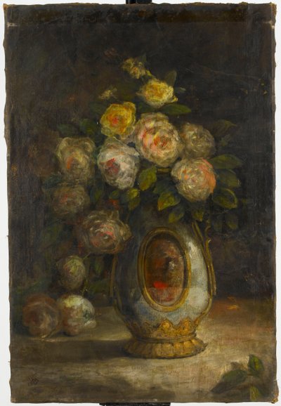 Nature morte avec des roses - Hüseyin Zekai Paşa