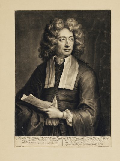 Portrait du compositeur Arcangelo Corelli 1653-1713, 1704 - Hugh Howard