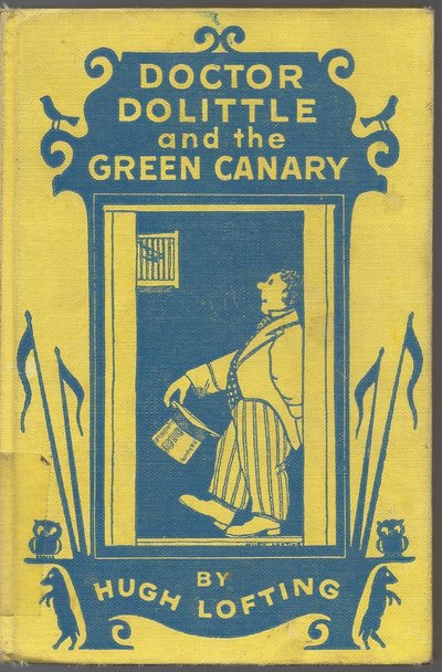 Couverture du livre Doctor Dolittle et le canari vert par Hugh Lofting, années 1940 - Hugh Lofting