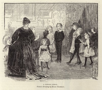 Une leçon de danse - Hugh Thomson