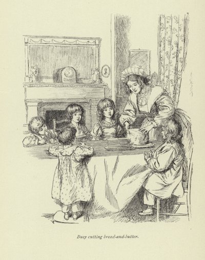 Illustration pour Amos Barton par George Eliot - Hugh Thomson