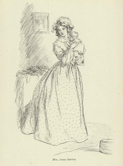 Illustration pour Amos Barton par George Eliot - Hugh Thomson