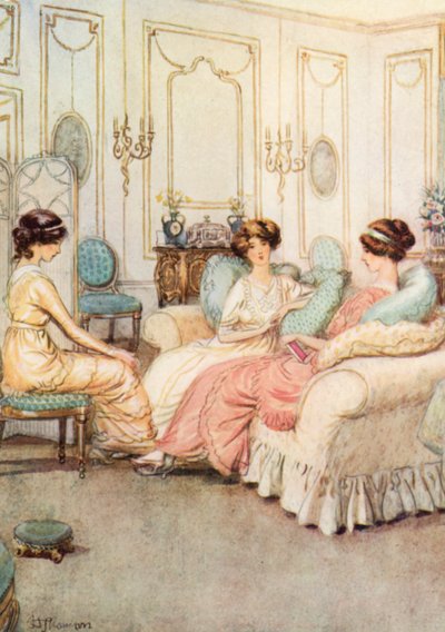 Illustration pour J M Barries The Admirable Crichton - Hugh Thomson