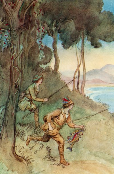 Illustration pour J M Barries The Admirable Crichton - Hugh Thomson