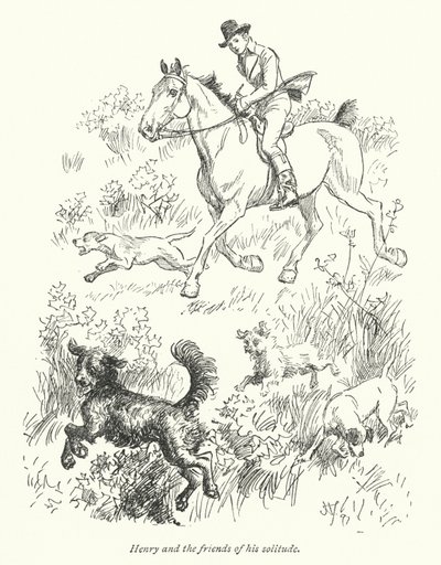 Illustration pour Northanger Abbey de Jane Austen - Hugh Thomson