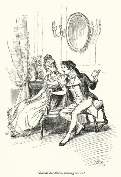Illustration pour Persuasion de Jane Austen - Hugh Thomson
