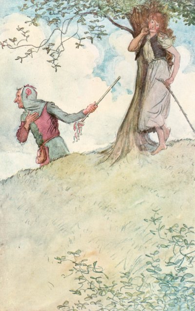 Illustration pour Comme il vous plaira de Shakespeare - Hugh Thomson