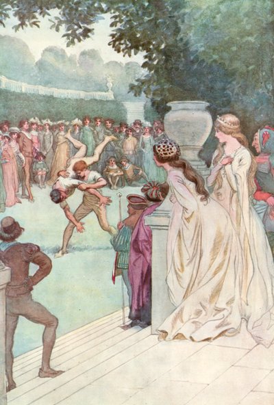 Illustration pour Comme il vous plaira de Shakespeare - Hugh Thomson