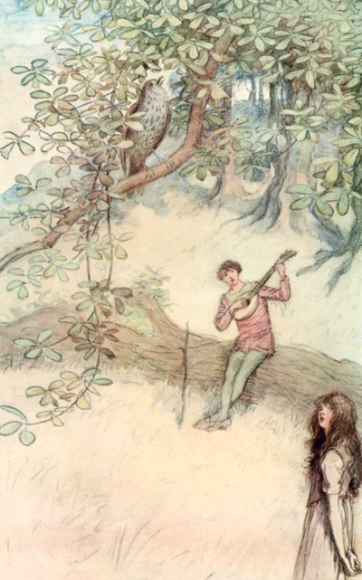 Illustration pour Comme il vous plaira de Shakespeare - Hugh Thomson