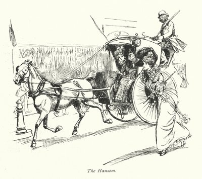Londres : Le Hansom - Hugh Thomson