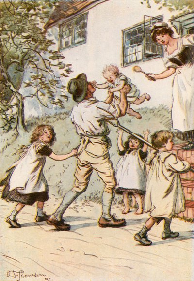 Le Père dont le retour est salué par de jeunes voix - Hugh Thomson