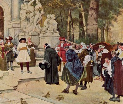 Le Grand Électeur reçoit des émigrants - Hugo (after) Vogel