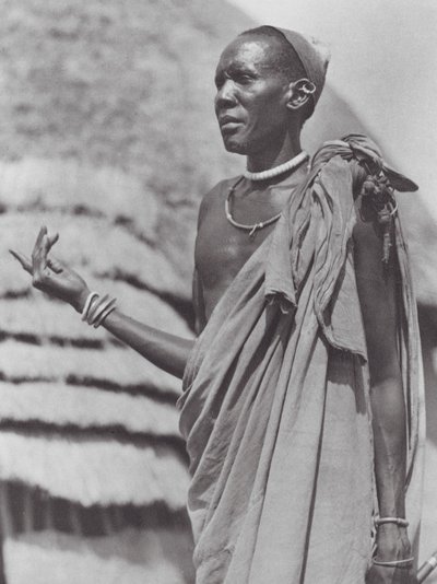 Afrique : Chef principal de Tonga - Hugo Adolf Bernatzik
