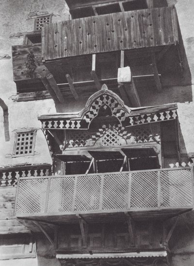 Afrique : Fenêtre en bois à Suakin - Hugo Adolf Bernatzik