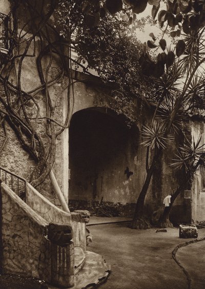 Mexique : Cuernavaca, coin pittoresque (photo n/b) - Hugo Brehme