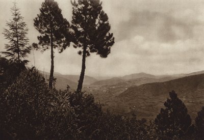 Mexique : Huixquilucan (photo n/b) - Hugo Brehme