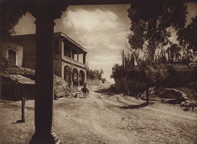 Mexique : San Esteban, périphérie de la capitale Mejico (photo n/b) - Hugo Brehme