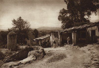 Mexique : San Esteban, périphérie de la capitale Mejico (photo n/b) - Hugo Brehme