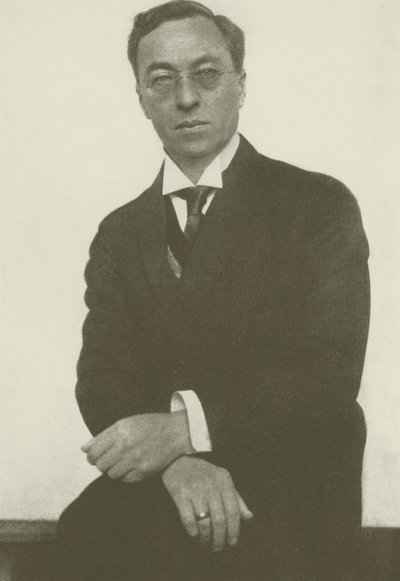 Portrait de Wassily Kandinsky - Hugo Erfurth