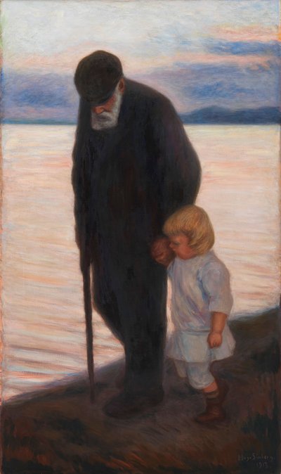 Vers le soir, 1913 - Hugo Simberg