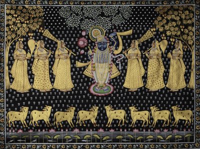 Le divin Krishna et les gopis - IMAGINEERS STUDIO