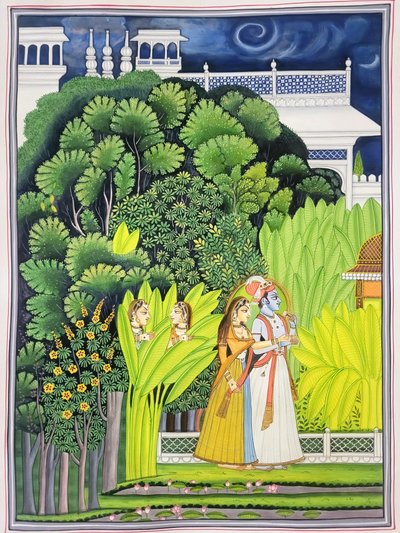Le jardin au clair de lune de Radha Krishna - IMAGINEERS STUDIO