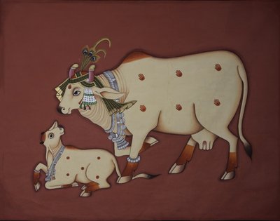 Vache sacrée et son veau - IMAGINEERS STUDIO
